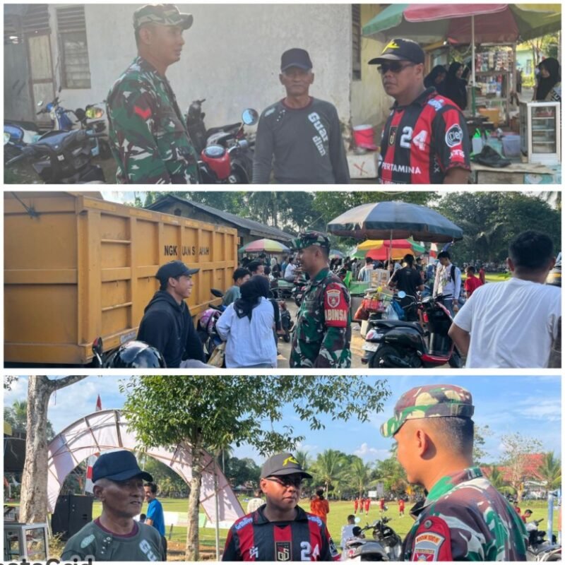 Babinsa Koramil 1008-01/Muara Uya Dekatkan Diri dengan Warga Lewat Komsos
