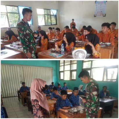 TNI Dampingi Penyaluran MBG di Murung Pudak, Pastikan Tepat Sasaran