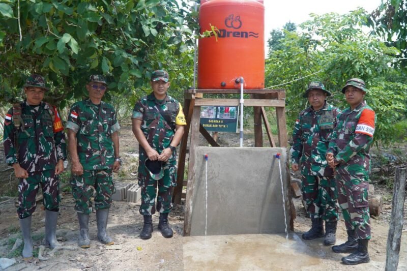 Rampung 90 Persen, Tim Wasev Sterad Berikan Apresiasi Kepada Satgas TMMD ke-126 Kodim 1208/Sambas