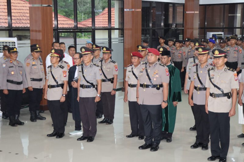 Rotasi Jabatan di Polres Pulang Pisau, AKBP Iqbal Lantik Wakapolres Baru hingga Lima Kapolsek Jajaran
