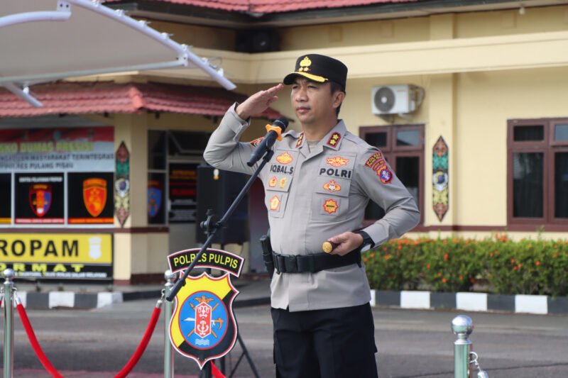 Latja Siswa SPN Polda Kalteng di Polres Pulang Pisau Resmi Dimulai, Kapolres Tekankan Loyalitas dan Tanggung Jawab