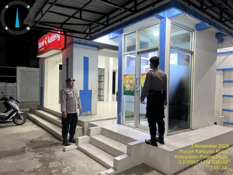 Personil Polsek Kahayan Kuala