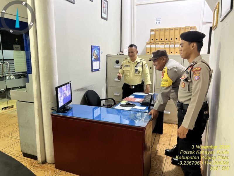 Personil Polsek Kahayan Kuala