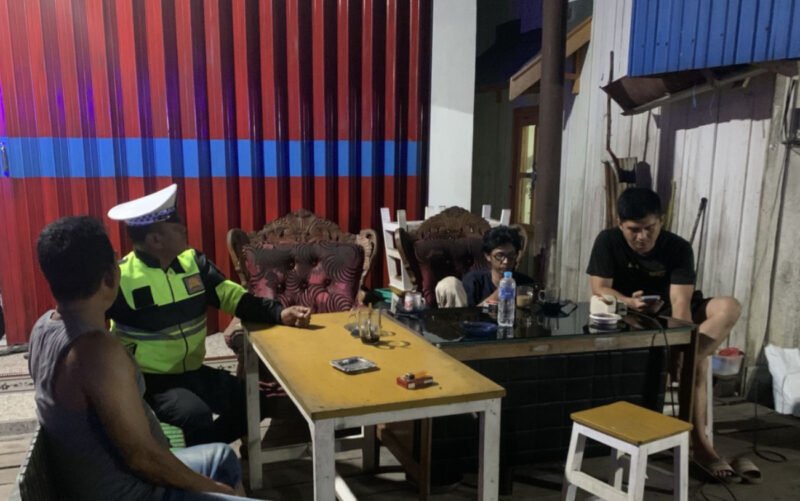 Satlantas Pulang Pisau Ajak Warga Dialog soal Ketertiban Lalu Lintas