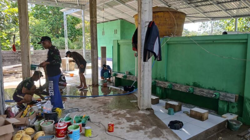 Sasaran TMMD ke-126 Kodim 1208/Sambas Tuntas 100 Persen, Satgas Lanjutkan Pembersihan Lokasi