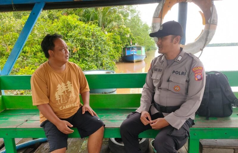 Polsek Maliku Sambangi Masyarakat dengan Beri Imbauan