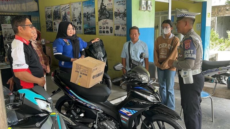 Implementasi Commander Wish, Sat Lantas Pulang Pisau Hadir Humanis Lewat Program “Polantas Menyapa”