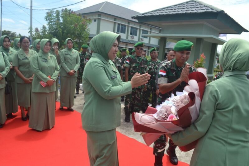 Kodim 1208/Sambas Gelar Acara Pisah Sambut Komandan Kodim