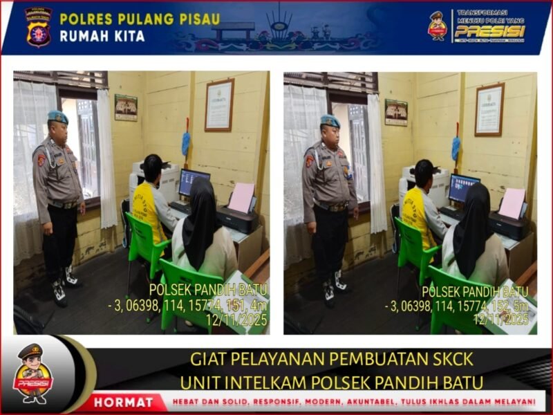Sosialisasi Standar Pelayanan Publik (SKCK) untuk Warga Masyarakat Kecamatan Pandih Batu.
