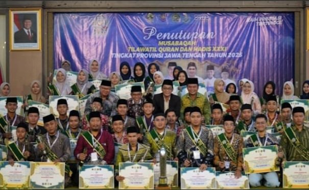 TargetNews.ID/FauziPenyelenggaraan Musabaqah Tilawatil Qur’an dan Hadis (MTQH) XXXI Jawa Tengah Tahun 2025 resmi ditutup pada Kamis 13/11/2025/Foto/TargetNews.id/Fauzi