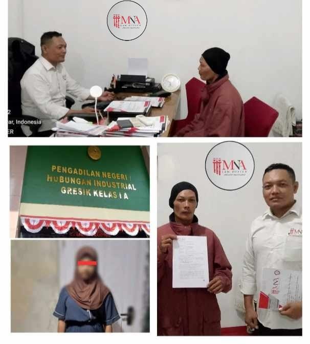 TargetNews.id/Redaksi Sidang perkara perdata Nomor 66/Pdt.G/2025/PN.Gsk memasuki tahap akhir ketika Tergugat melalui kuasa hukumnya, Adv. Moh. Nurul Ali, S.H.I., M, menyampaikan kesimpulan resmi di hadapan Majelis Hakim Pengadilan Negeri Gresik Foto/TargetNews.id/Redaksi