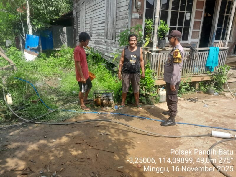 Polsek Pandih Batu Wujudkan Pelayanan Prima, Bukti Nyata Polri Untuk Masyarakat