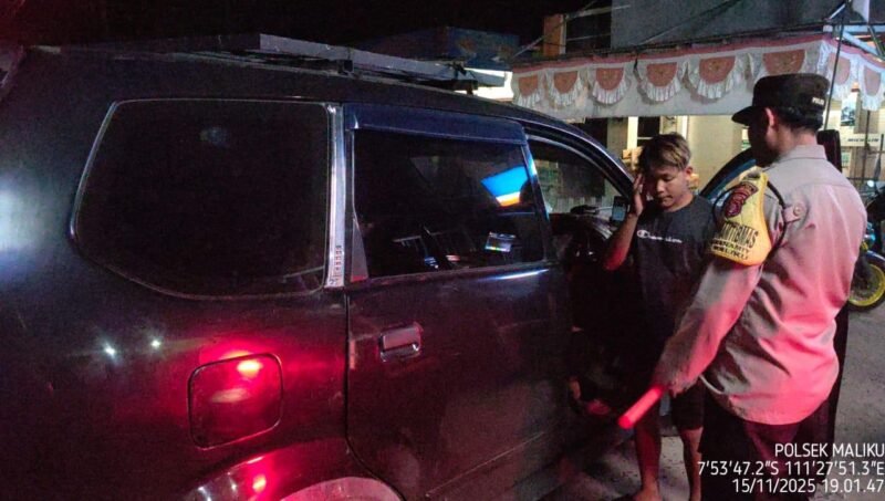 Polsek Maliku Laksanakan KRYD di Wilayah Hukumnya