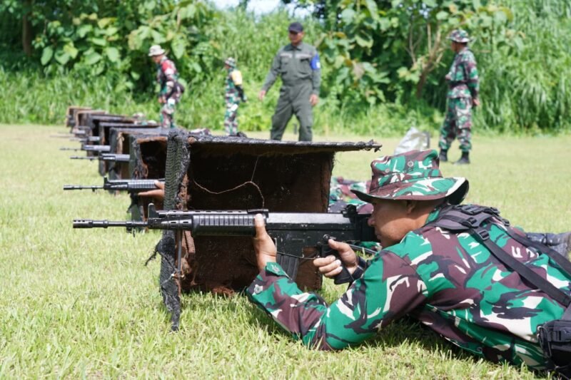 Asah Kemampuan, Dan Ketangkasan Menembak Prajurit, Kodim 0808/Blitar Gelar Latbakjatri Semester II Th. 2025