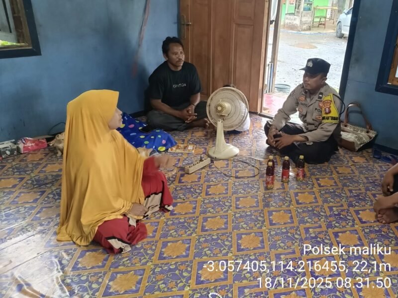 Melalui Kegiatan Sambang, Polsek Maliku Ajak Masyarakat untuk Wujudkan Kamtibmas yang Aman
