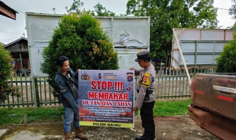 Perkuat Kemitraan dengan Warga, Polsek Maliku Gencarkan Sambang Kamtibmas untuk Cegah Gangguan Keamanan