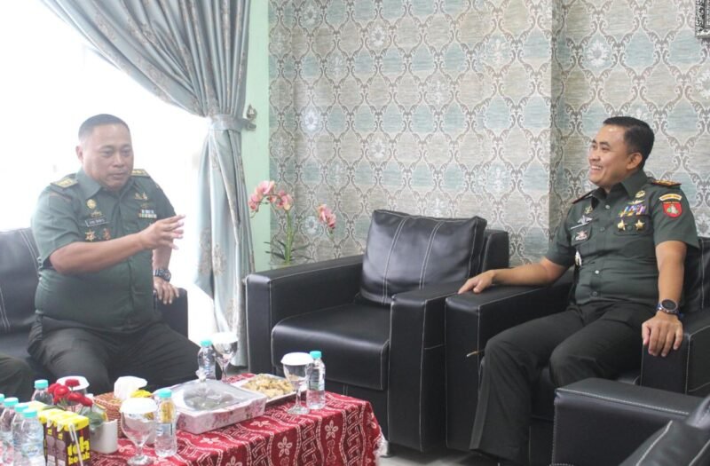 Dandim 1009/Tla Menerima Kunjungan Kerja Tim Dari Pusterad