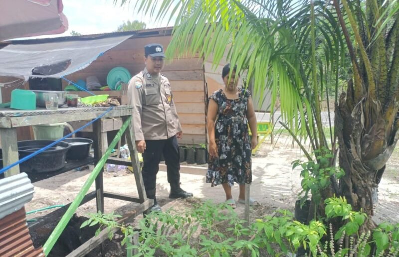 Foto: SATBINMAS SAMBANG PETANI, SAMPAIKAN PESAN-PESAN KAMTIBMAS