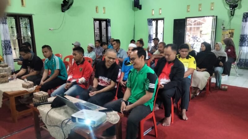 Komandan Koramil 1008-06/Banua Lawas–Pugaan Hadiri Musyawarah Desa Sosialisasi Program Koperasi Merah Putih