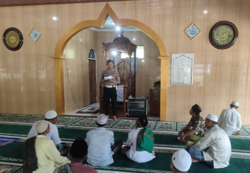 Humanis dan Proaktif, Sat Lantas Polres Pulang Pisau Perkuat Hubungan dengan Warga Lewat Safari Jumat