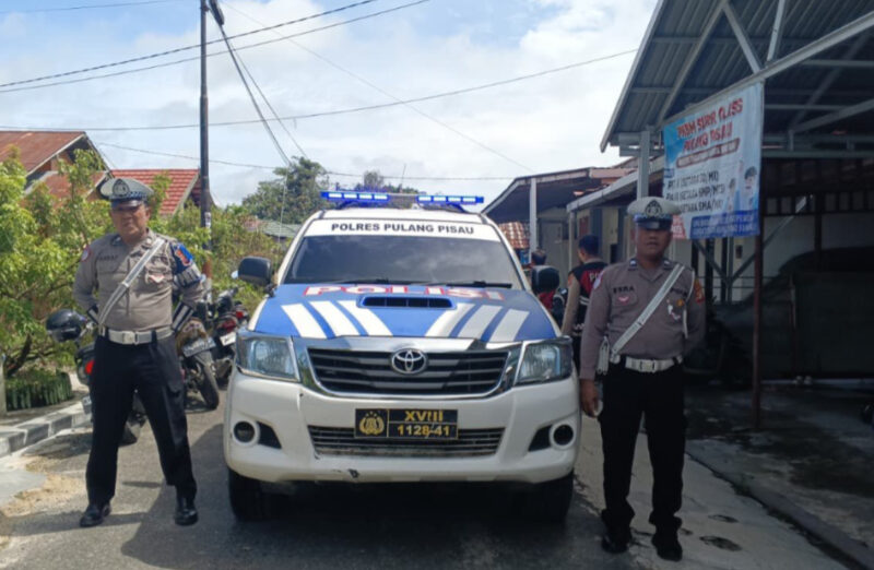 Dua Menit, Permintaan Pengawalan Jenazah di Pulang Pisau Langsung Ditindaklanjuti Polisi