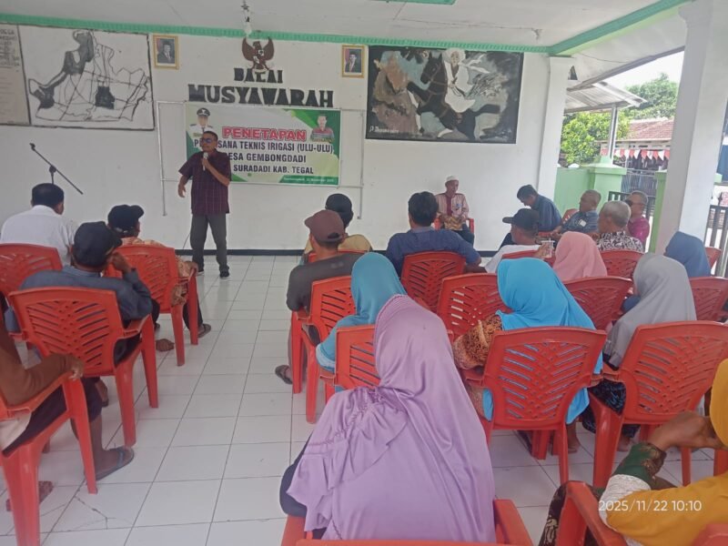 Selamat Muchlison Jadi Penetapan Ulu-Ulu Desa Gembongdadi Kecamatan Suradadi Kabupaten Tegal
Penetapan Ulu-Ulu Desa Gembongdadi Kecamatan Suradadi Kabupaten Tegal