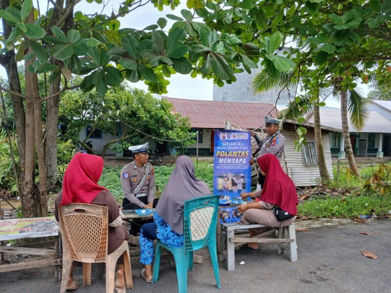 Satlantas Polres Pulang Pisau Berikan Pelayanan Dengan Program “Polantas Menyapa”