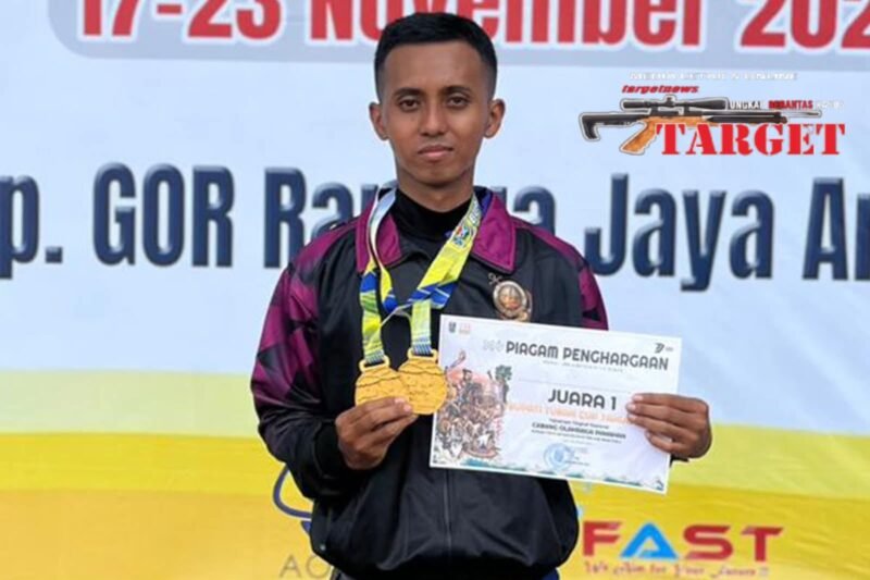 TargetNews.ID/Foto/Atlet Yonif 3 Marinir Berhasil Dua Medali Emas Kejuaraan Archery Competition Bupati Tuban Cup Tahun 2025