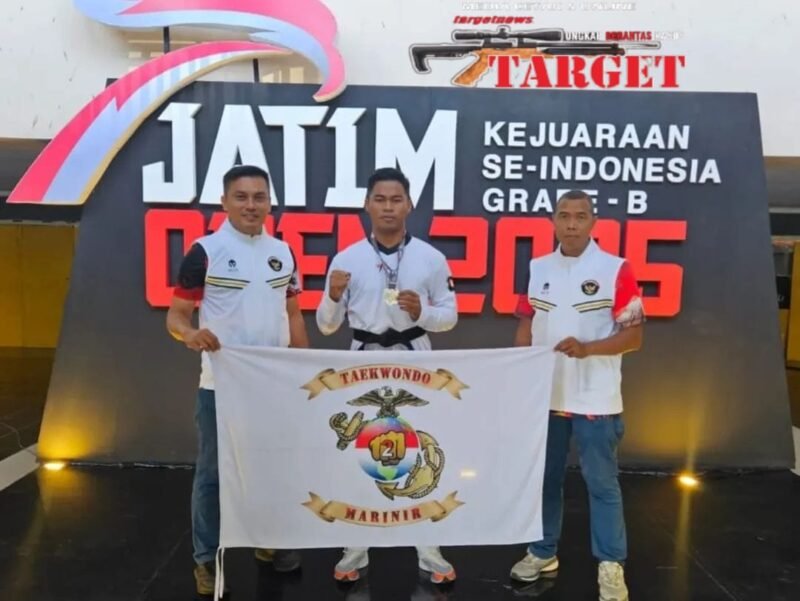 TargetNews.ID/Foto/Atlet Taekwondo Yonzeni 2 Mar Raih Medali Emas Kejuaraan Nasional Taekwondo Tahun 2025