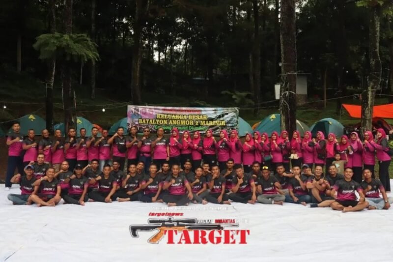 TargetNews.ID/Foto/Danyonangmor 2 Marinir Ajak Prajurit dan Keluarga Kebersamaan Lewat Family Gathering