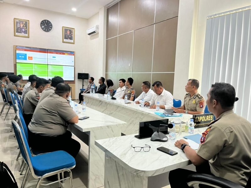 Komitmen Reformasi Birokrasi, Polres Pulang Pisau Gelar Rapat Persiapan Menuju WBBM