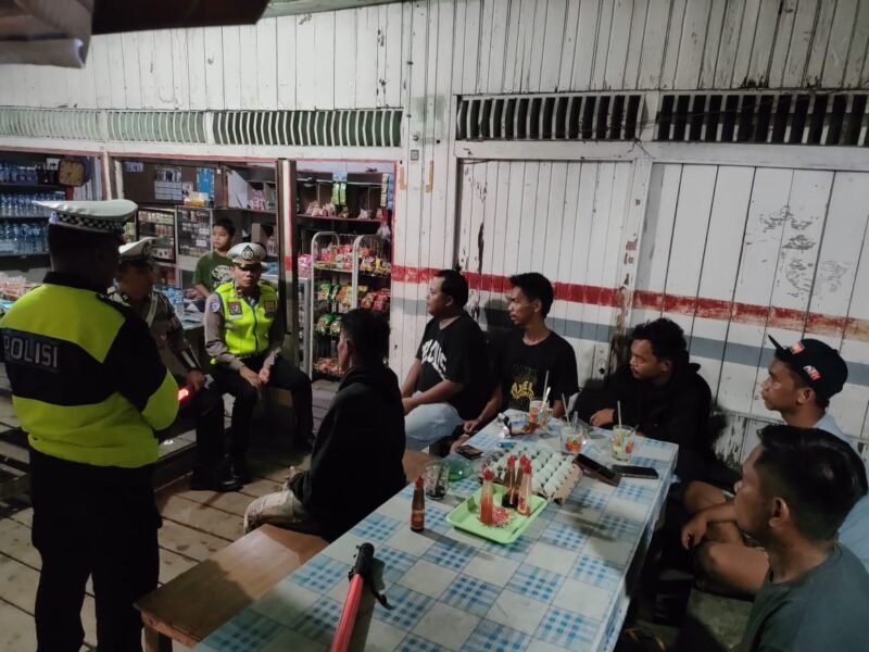 Silaturahmi Satlantas Polres Pulang Pisau: Edukasi Keselamatan dan Ketertiban Lalu Lintas