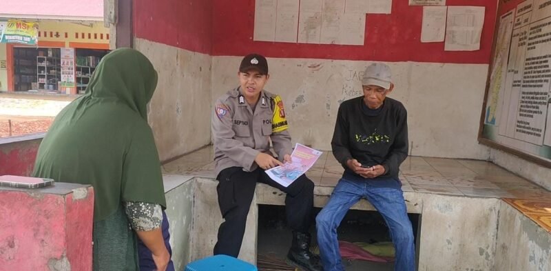 Perkuat Kemitraan dengan Warga, Polsek Maliku Gencarkan Sambang Kamtibmas untuk Cegah Gangguan Keamanan