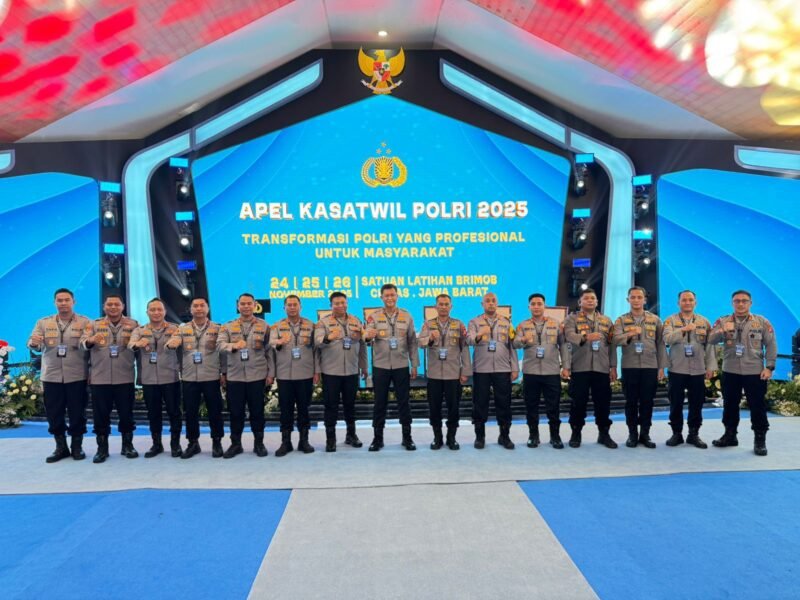 Apel Kasatwil di Cikeas: Polri Mantapkan Profesionalisme, Polres Pulang Pisau Siap Tingkatkan Layanan Publik