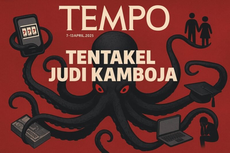 MAKNA DI BALIK GAMBAR: ANALISIS SEMIOTIKA COVER MAJALAH TEMPO “TENTAKEL JUDI KAMBOJA” EDISI 7-13 APRIL 2025