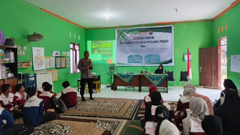Polres Pulang Pisau Kupas Tuntas KUHP Baru dan Putusan MK, Perkuat Literasi Hukum Mahasiswa UMPR