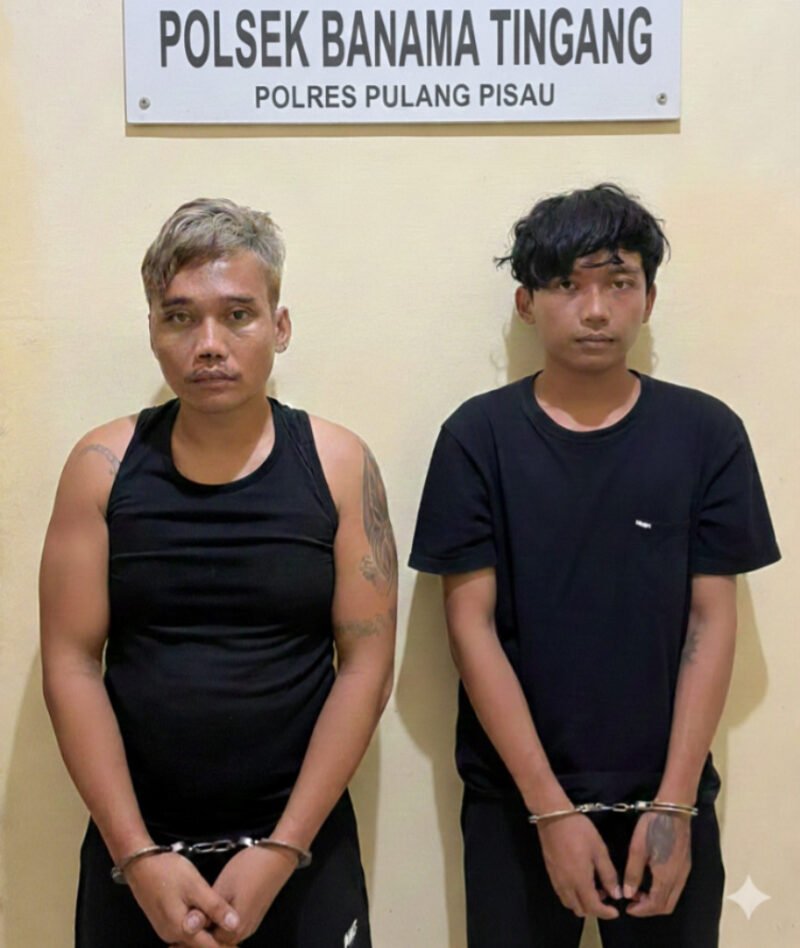 Unit Reskrim dan Intelkam Polsek Banama Tingang Berhasil Bongkar Aksi Curat di Toko Dua Putra