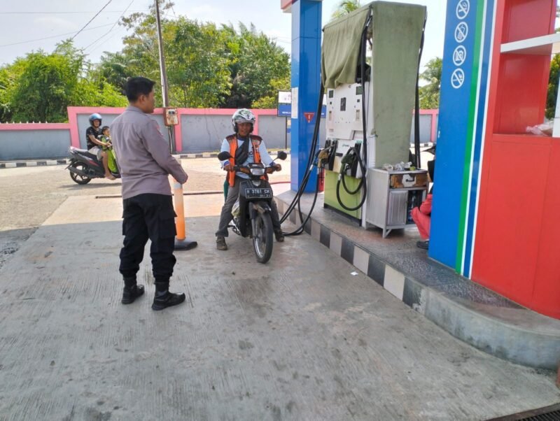 PATROLI DAN MONITORING HARGA BBM DI SPBU KECAMATAN KAHAYAN HILIR