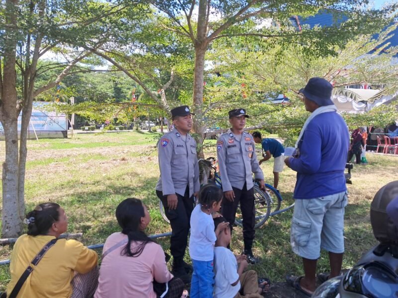 Cegah Judi Online Sat Binmas Polres Pulang Pisau Laksanakan Sambang ke Masyarakat