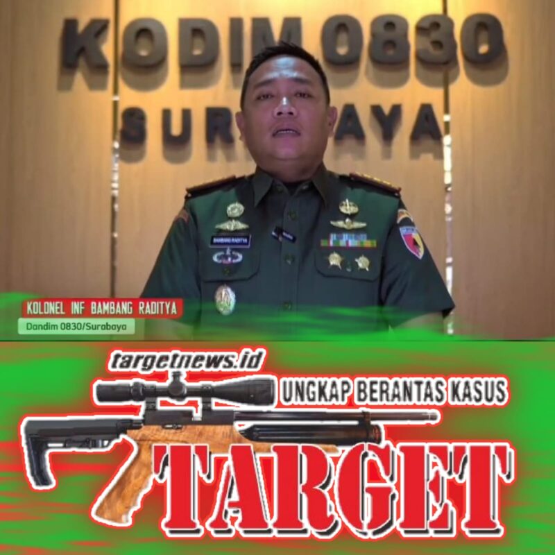 Dandim 0830/Surabaya Klarifikasi Video Viral Dugaan Keterlibatan Oknum TNI di Adira Finance (TargetNews.ID Istimewah)