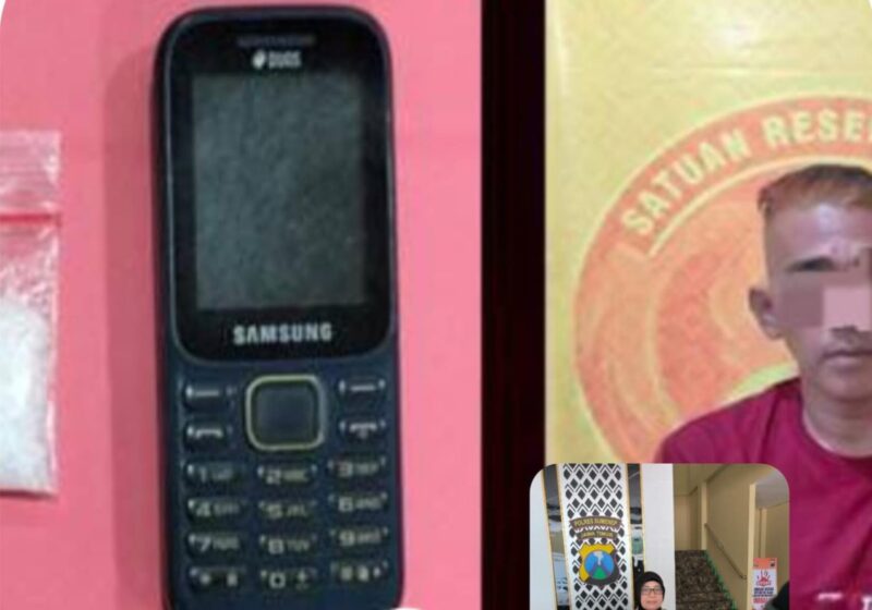 TargetNews.id/Foto/Satuan Reserse Narkoba Polres Sumenep kembali menorehkan prestasi dalam upaya pemberantasan peredaran gelap narkotika di wilayah hukum Polres Sumenep. Pada hari Senin, 1 Desember 2025 sekitar pukul 20.20 WIB, petugas berhasil mengungkap kasus penyalahgunaan dan peredaran Narkotika jenis sabu.