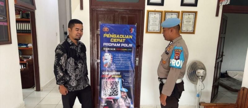 Personel Polsek Maliku Sosialisasi Kepada Masyarakat Kecamatan Maliku