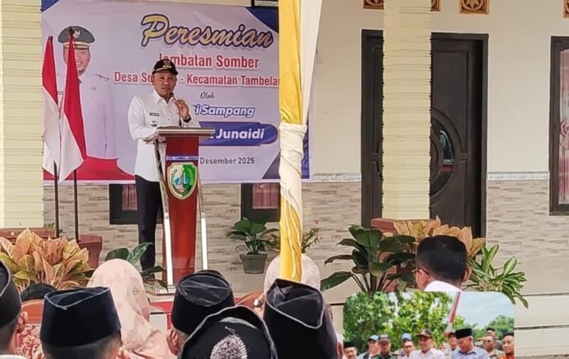 TargetNews.ID/Foto/Peresmian Jembatan dan Embung Hibah BNPB, Bupati Sampang: “Ini Urat Nadi Ekonomi Masyarakat