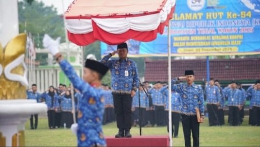 Korpri Siaga, ASN Peduli Warga Terdampak Bencana di Sumatra (TargetNews.ID Fauzi Foto)