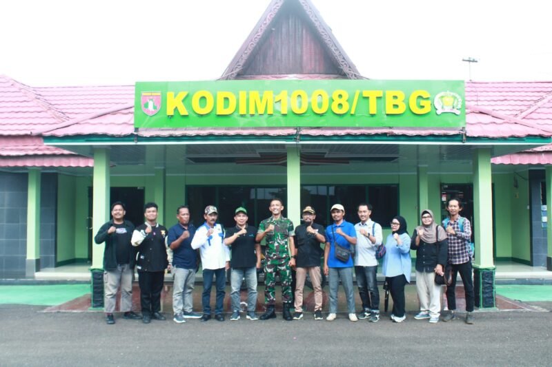 Tingkatkan Kemitraan, Dandim 1008/Tabalong Gelar Silaturahmi Bersama Wartawan
