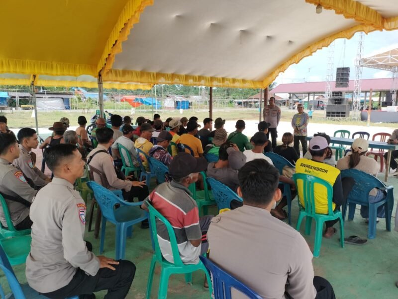 SATBINMAS POLRES PULANG PISAU GELAR FSK UNTUK TINGKATKAN SINERGI DAN KEAMANAN MASYARAKAT