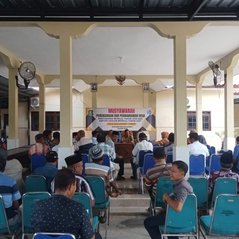 Pemdes Kalianget Timur Gelar Musyawarah Rencana Pembangunan: RKPDes 2026 Disusun, Usulan 2027 Dibuka (TargetNews..ID Istimewah)