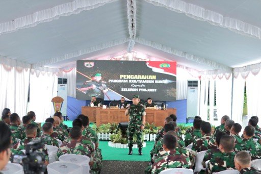 Kunjungan Kerja Pangdam XXII/TB, Penguatan Disiplin dan Program Nasional di Kodim 1008/Tabalong