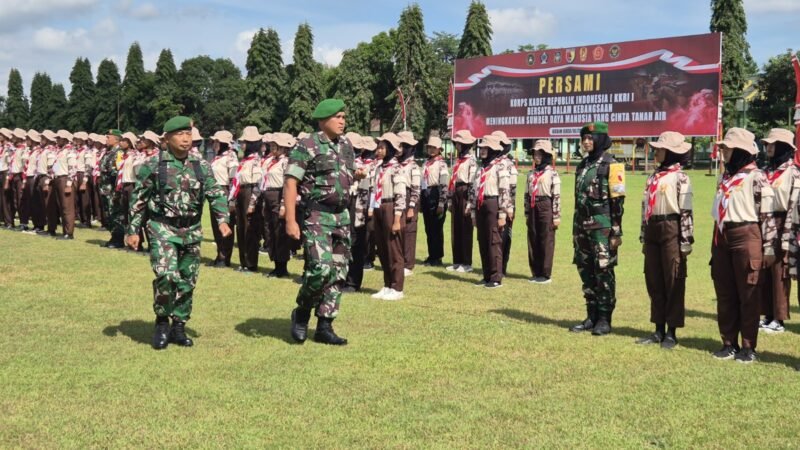 Dandim 0808 Blitar Dampingi Danrem 081/DSJ Buka Persami KKRI Di Yonif 511/DY