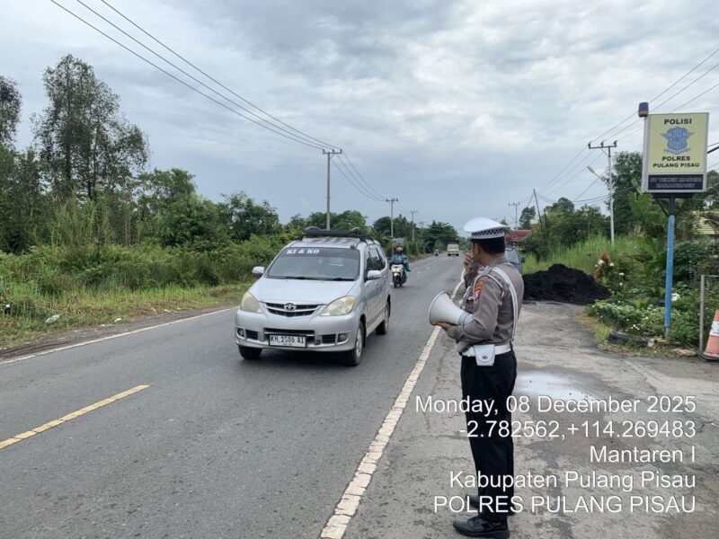Satlantas Gelar Penling, Edukasi Pengendara Soal Keselamatan Berlalu Lintas
